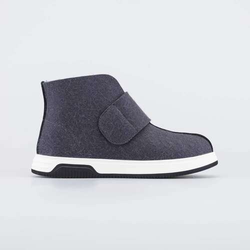 957027-04 Короткие мужские валенки Гран-при темно-серый , фото №2