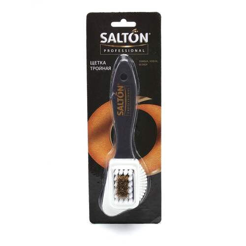 05002019-00 Щетка для обуви тройная, фото №1