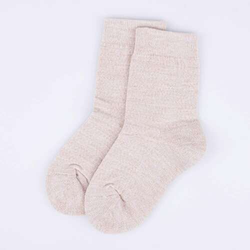 07742311-40 Термоноски Котофей Шерсть бежевые, фото №1