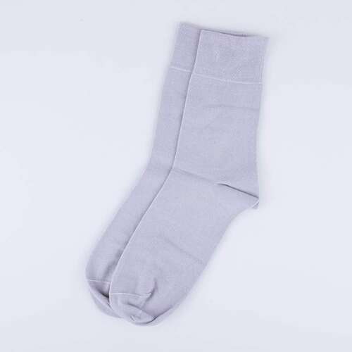 07742636-40 Классические мужские носки серые, фото №1
