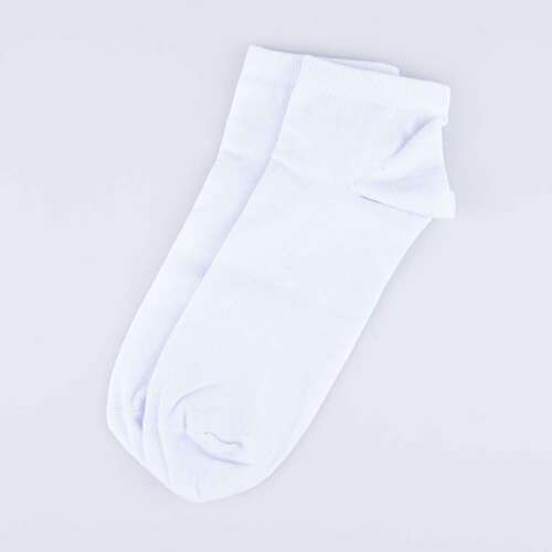 07742640-40 Ультра-короткие белые носки, фото №1