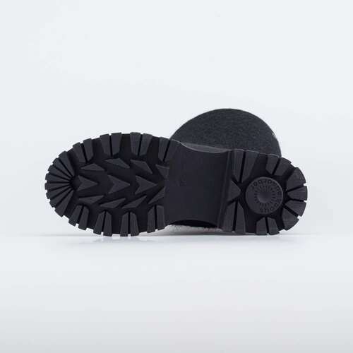 867129-42 Женские высокие валенки черные, фото №3