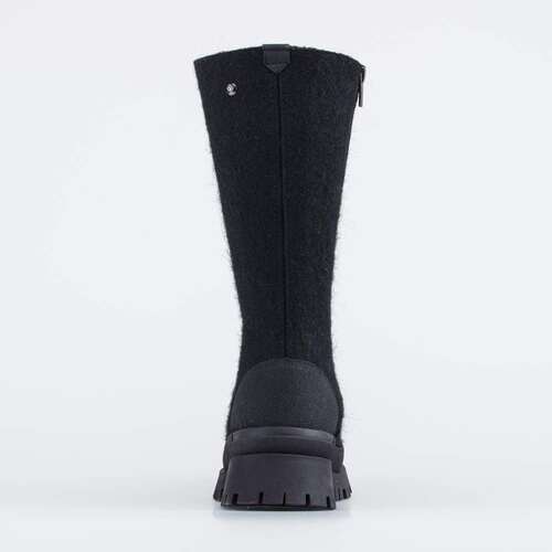 867129-42 Женские высокие валенки черные, фото №5