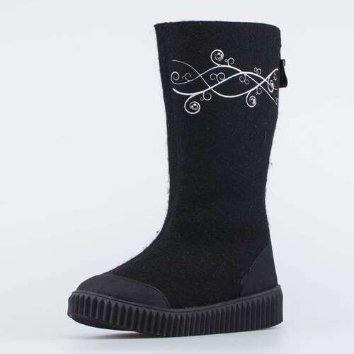 867096-43 Валенки с потайной молнией черный, фото №1