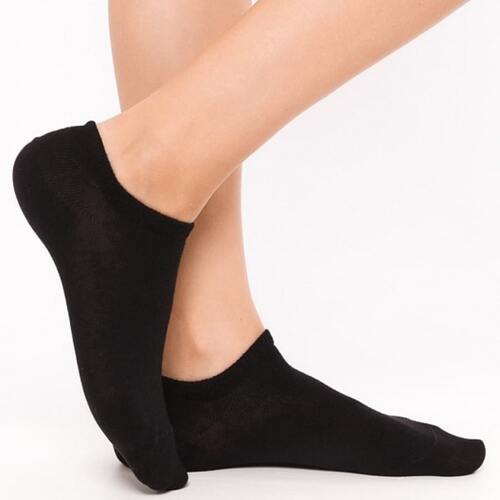 07842554-40 Носки женские хлопок черные, фото №1